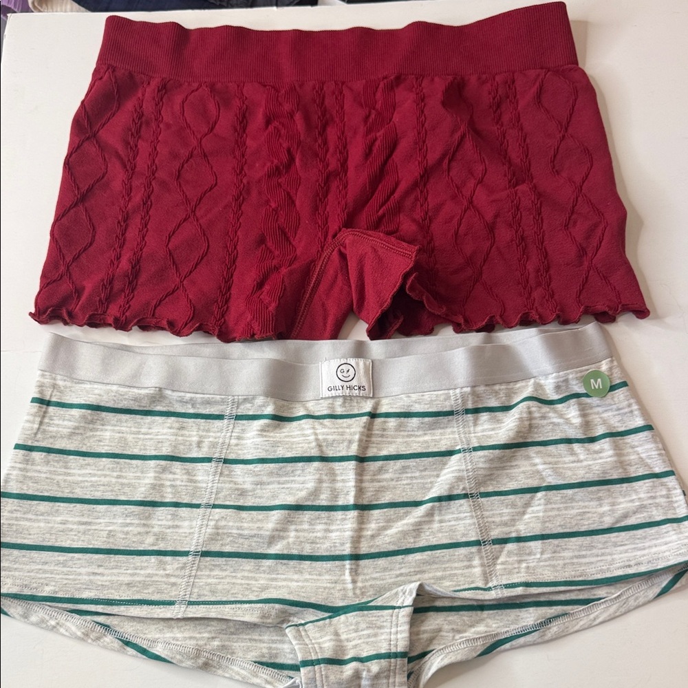 Gilly Hicks Boyshorts Panties 2 Pairs Size Medium / 6